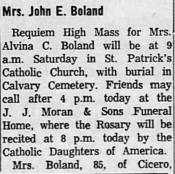 Clipping from The Decatur Herald